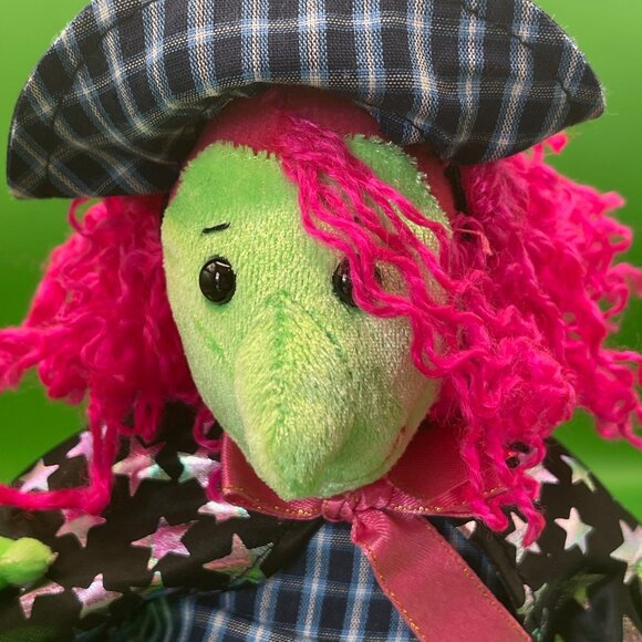 Ty Beanie Babies Scary the Witch Halloween Beanbag Plush Stuffed Animal Toy 2000 - Picture 10 of 10